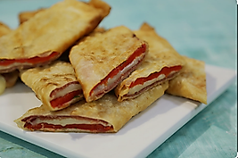 Pastırmalı Paçanga böreği (3 adet)