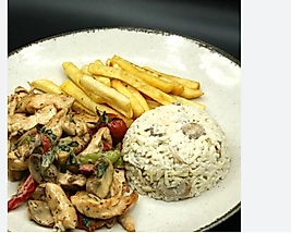 Dağ Kekikli Tavuk + Pirinç Pilavı