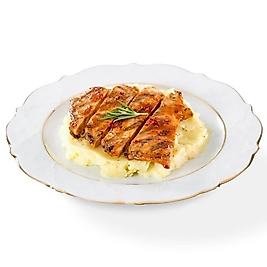 Püreli Izgara Soslu Izgara Tavuk